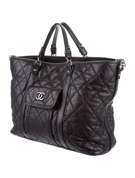 chanel mini tote bag|large zipped shopping bag chanel.